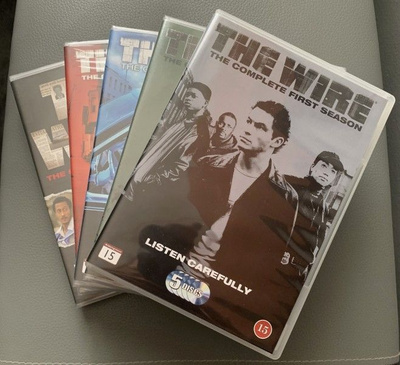The Wire /Langalla DVD kaudet 1-5