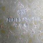 Antiikkinen Period Pewter tinamaljakko n. 1930, vasaroitu - pikkukuva 2