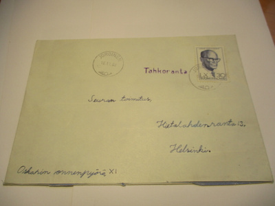 1960 Tahkoranta rivil s + Joroinen