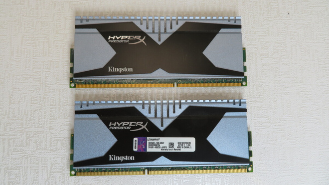 Kingston HyperX PREDATOR 8GB 2x4GB DDR3 1600MHz