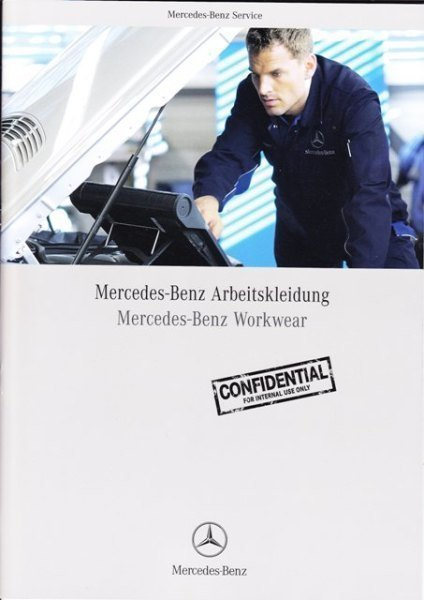 Mercedes-Benz työvaatteet -esite, 2006