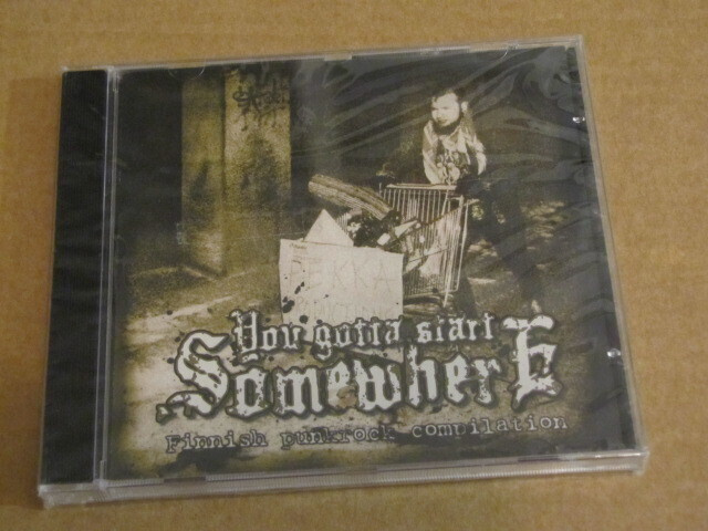 You gotta start somewhere finnish punkrock compilation cd