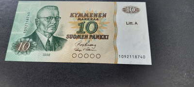 10mk 1980 Litt.A, KUL-Mäk, KL 9