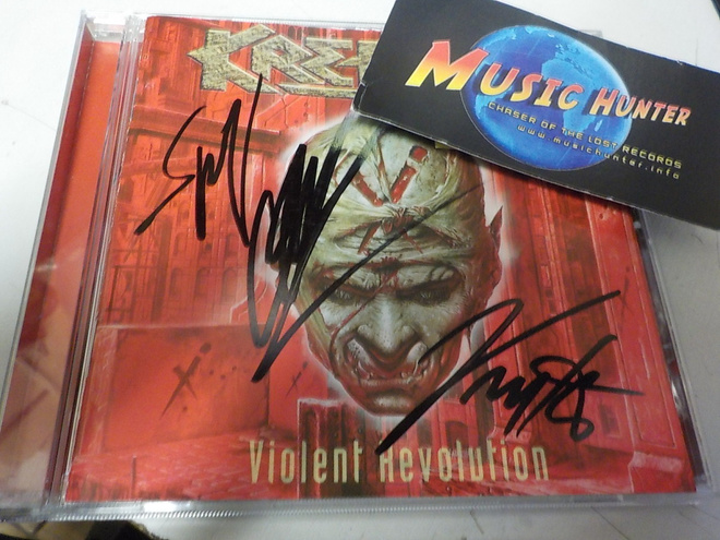 KREATOR - VIOLENT REVOLUTION CD KOLMELLA NIMMARILLA