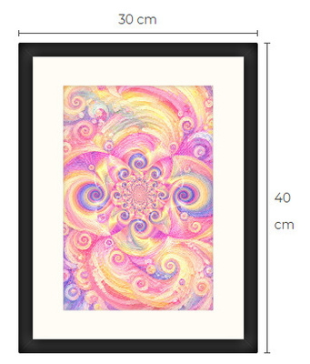 Uusi Abstrakti art print Limited Edition