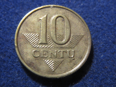 10 centu 1997. Liettua-Lithuania