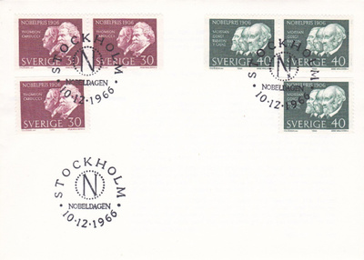 RUOTSI 1966 - Fa 593/94 FDC KUORI