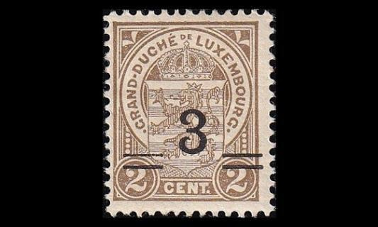 Luxemburg 108 * Käyttösarja 3/2 C (1915)