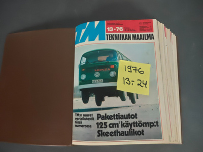 TM Tekniikan maailma 1976 13-24 numerot