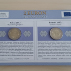 2€ 2013 Ranska + Saksa Monetan erikois 2€-sarjaa UNC - pikkukuva 2