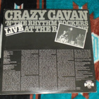 CRAZY CAVAN 'N' THE RHYTHM ROCKERS ~ Live At The Rainbow~ LP - pikkukuva 2