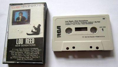 LOU REED New Sensations C-KASETTI