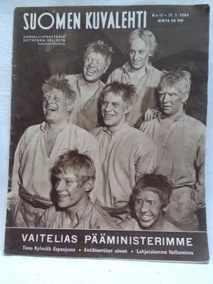Suomen Kuvalehti N:o 13 1954 maaliskuu