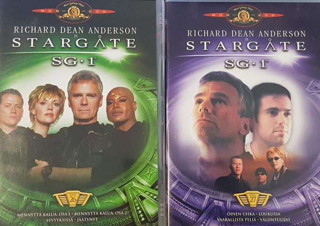 Stargate 1 osa 26 +Stargate SG-1 - Osa 27  -DVD