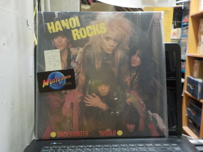 HANOI ROCKS - UNDERWATER WORLD M-/M- 12" EP