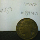 Ranska 50 centimes 1933, km#894.1, suljettu 9 - pikkukuva 2