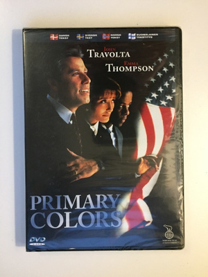 Primary Colors (DVD) John Travolta ja Emma Thompson (UUSI)