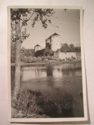 Signeerattu Valokuva Savonlinna 1936 KortinAlkup.Mallikappal