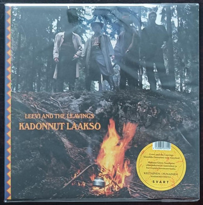 Leevi And The Leavings Kadonnut Laakso LP Sealed Yellow/Red