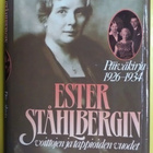 Ester Ståhlberg in voittojen ja tappioiden vuodet 1.p - pikkukuva 1