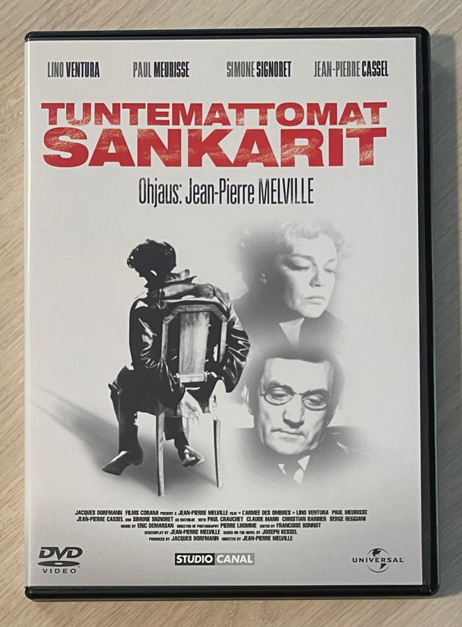 Jean-Pierre Melville: TUNTEMATTOMAT SANKARIT (1969)