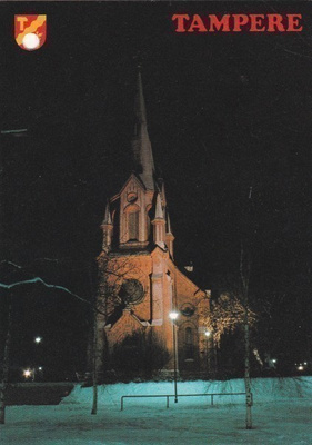 KIRKKOKORTTI - TAMPERE - ALEKSANTERIN KIRKKO - 1