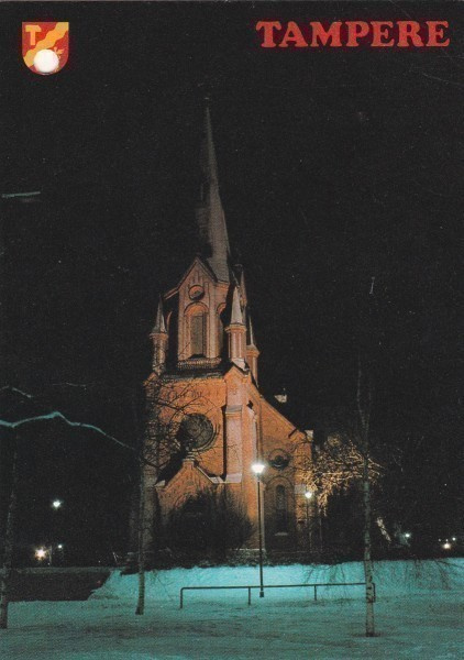 KIRKKOKORTTI - TAMPERE - ALEKSANTERIN KIRKKO - 1