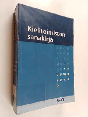 Kielitoimiston sanakirja 3. osa : S-Ö