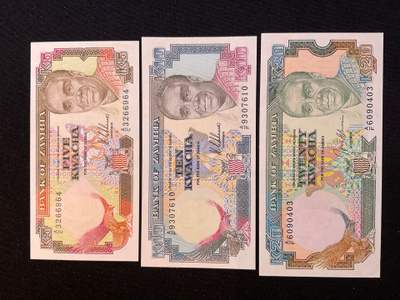 Bank of Zambia 1989 - British Africa