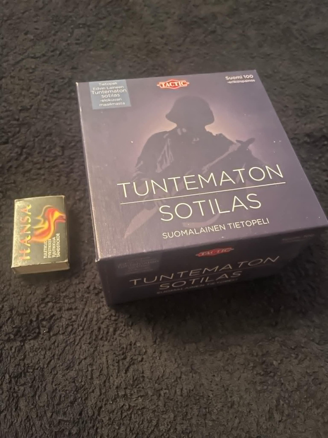 Tuntematon sotilas -tietopeli (käyttämätön)