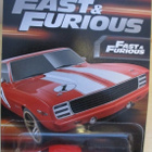 Chevrolet Camaro HT 2D Red 1969 Fast&Furious Hot Wheels 1:64 - pikkukuva 2