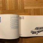 Käyttöohjekirja Mercedes-Benz S123 240 TD - 300 TD 1980 W123 - pikkukuva 2