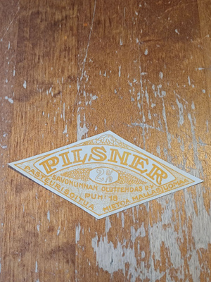 2% Pilsner Savonlinna etiketti.