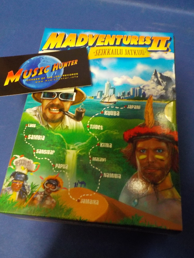 MADVENTURES II - SEIKKAILU JATKUU 3DVD BOKSI (W)