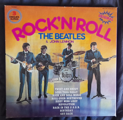 The Beatles & John Lennon - Rock'n'roll 3-lp box