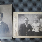 neljä vintage pahvivalokuvaa - 1800/1900 -lukujen vaihde - pikkukuva 2
