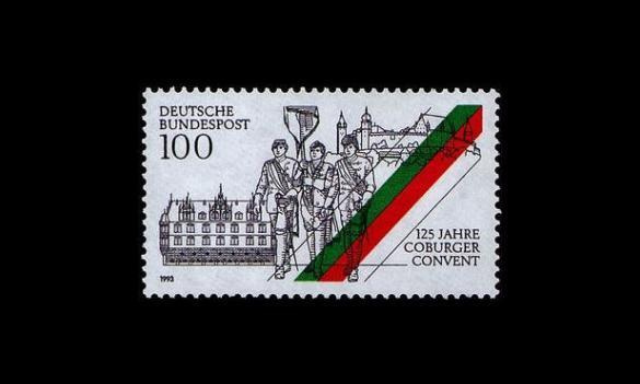 Saksa 1676 ** Coburgerin yleissopimus 125v (1993)