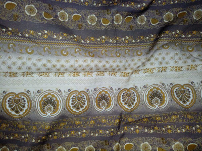 Ruskeansävyinen sekoitekangas 140x500cm