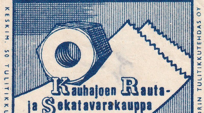 Kauhakoki, Kauhajoen Rauta- ja Sekatavarakauppa .  s103