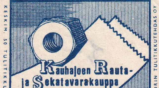 Kauhakoki, Kauhajoen Rauta- ja Sekatavarakauppa .  s103