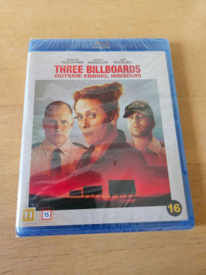 Three Billboards Outside Ebbing, Missouri (Blu-ray, uusi)
