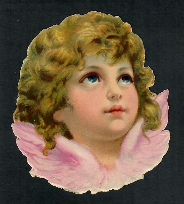 Joulu - Wanha - Kaunis enkeli 1 - 1900-l alku