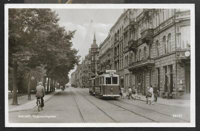 Ruotsi - Malmö Regementsgatan (1947)
