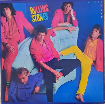 THE ROLLING STONES : DIRTY WORK LP