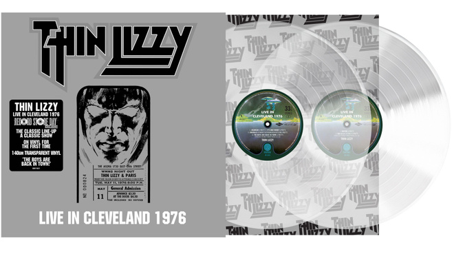 Thin Lizzy: Live in Cleveland 1976 - 2LP, RSD, uusi