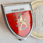 VANHA Merkki Suomen Leijona FINNLAND! Erikoinen Saksa Hopeaa - pikkukuva 1