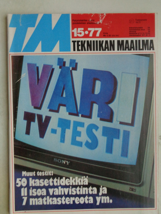 Tekniikan Maailma Nro 15/1977 (30.8)