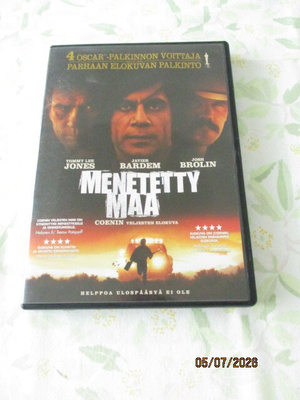 MENETETTY MAA (DVD) Tommy Lee Jones