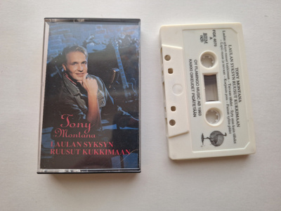 TONY MONTANA LAULAN SYKSYN RUUSUT KUKKIMAAN C-kasetti