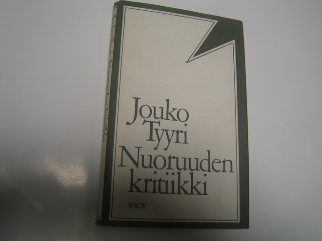 Jouko Tyyri - Nuoruuden kritiikki, kootut aforismisarjat